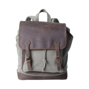 Leather Noir Explorer Backpack